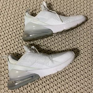 WHITE NIKE AIR MAX 270